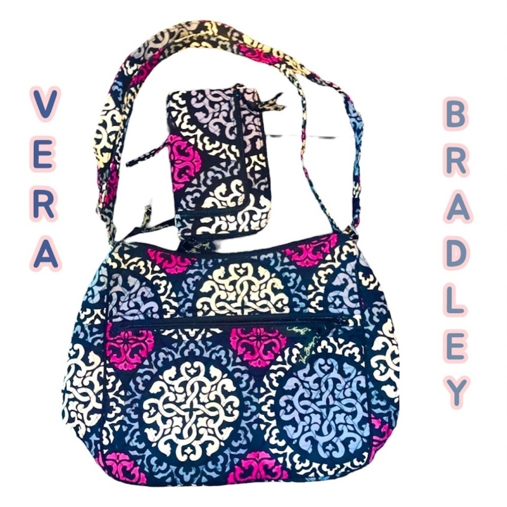 Vera Bradley Crossbody and Matching Wallet